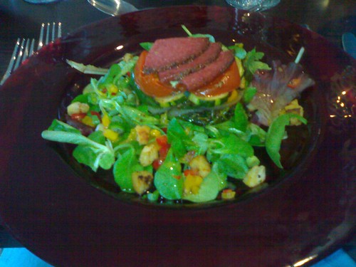Salad with Salami